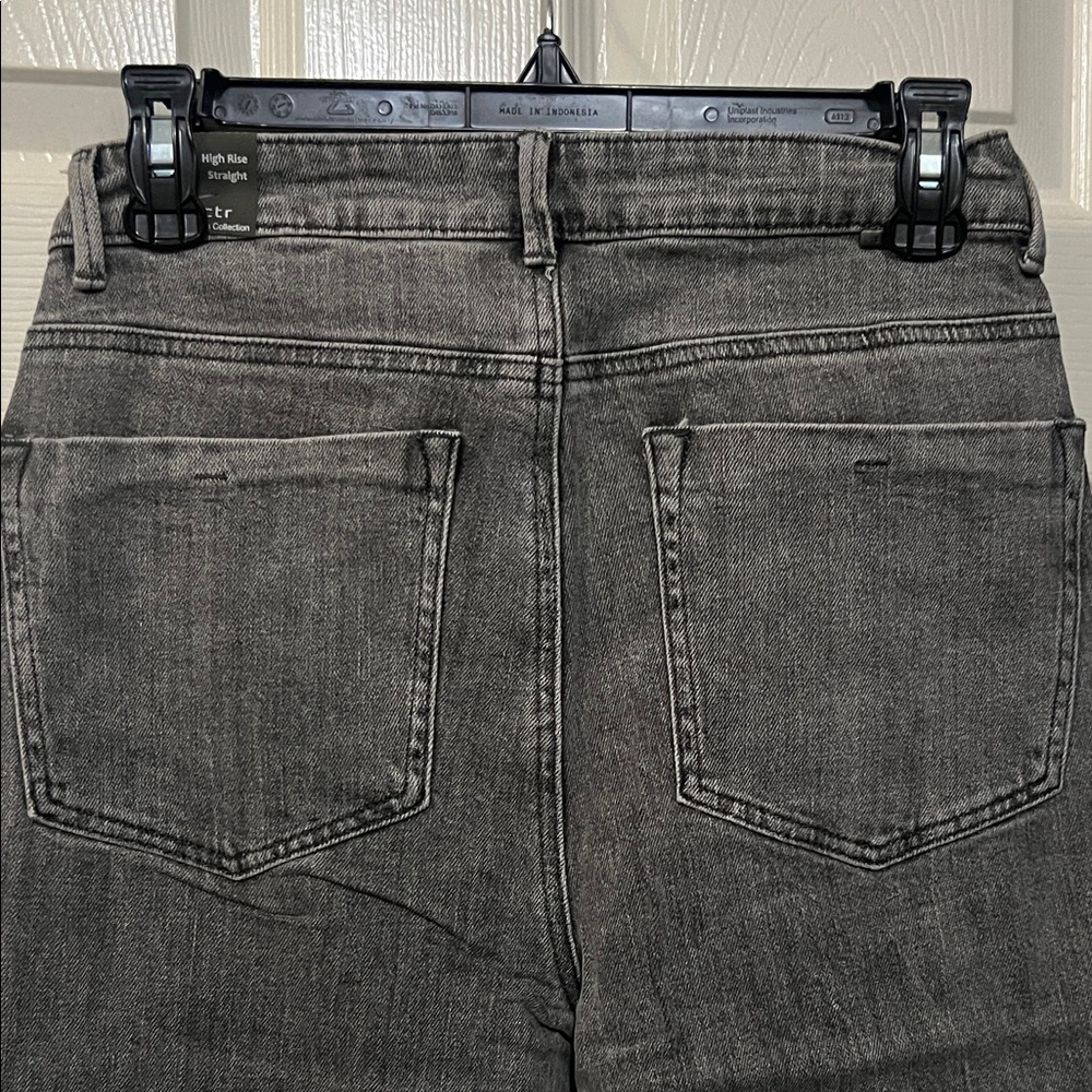 Tractr Women's Two-Tone Straight Leg Jeans size: 4/27 NWT - Picture 7 of 10